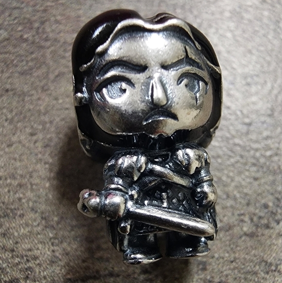 Pandora Game of Thrones Jon Snow Charm - Picture 3 of 11